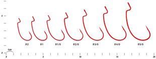 Гачок Decoy Worm17R Kg Hook R 4/0, 5 шт / уп