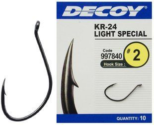 Крючок Decoy KR-24 Light Special 03, 10 шт / уп