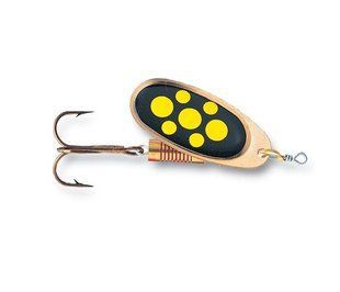 Блешня-вертушка DAM Effzett Standart 12гр (black spotted)