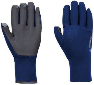 Перчатки Shimano Chloroprene EXS 3 Cut Gloves M ц:blue