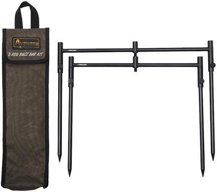 Буз-бар Prologic Avenger 3 Rod Buzz Bar Kit & Carrycase 36см и 42см высота 20-34см 0.537кг