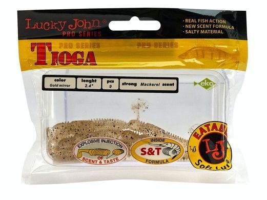 Віброхвіст силікон. TIOGA LJ Pro Series 2,4 "/ S10 *9