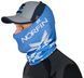 Шарф - защита лица/шеи/головы Norfin BANDANA BLUE (PL,голубой / белый) / AM-6525