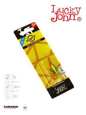Балансир Lucky John CLASSIC 3 з тр. 30мм/29 блістер