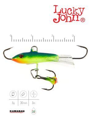 Балансир Lucky John CLASSIC 3 з тр. 30мм/29 блістер
