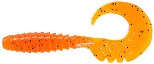Силикон FishUP Fancy Grub 2.5"" #049 - Orange Pumpkin/Black (10шт/уп)
