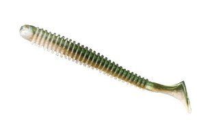 Силикон Nomura Gator (съедобный) 75мм 2,5гр. цвет-039 (grey head) 10шт