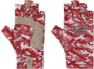 Перчатки Favorite Solar Fishing Gloves 5 Cut L/XL ц:red