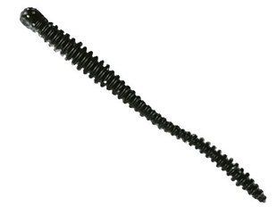 Силикон Nomura Glitter Rib Worm (съедобный) 120мм 3,5гр. цвет-080 (white glitter) 6шт