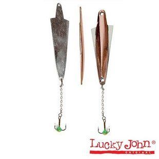 Блесна зимняя Lucky John WING (тройник-цепочка) 5.5г. 50мм