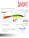 Балансир LUCKY JOHN Fin 4 (+трійник), 60 мм,