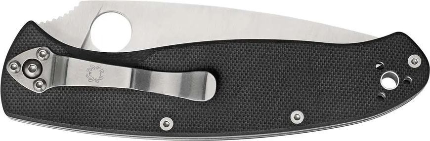 Нож Spyderco Resilience 8Cr13MoV, G-10 ц:black