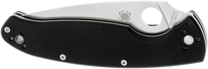 Нож Spyderco Resilience 8Cr13MoV, G-10 ц:black