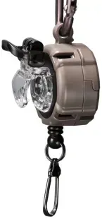 Ретривер DaiichiSeiko Clip On Reel + Micro Case ц:dark earth
