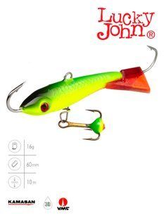 Балансир Lucky John CLASSIC 6 з тр. 60мм/26RT блістер