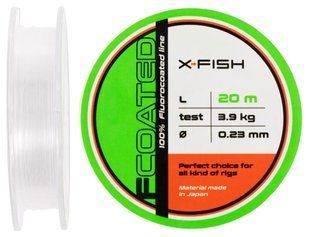 Флюорокарбон X-Fish FCoated 20m 0.23mm 3.9kg
