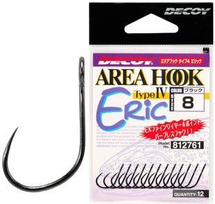 Гачок Decoy Area Hook IV Eric 10, 12 шт/уп