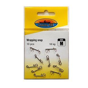 Застежка безузловая Fishing ROI Wrapping snap L