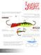 Балансир Lucky John CLASSIC 3 з тр. 30мм/31RT блістер