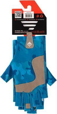 Перчатки Favorite Solar Fishing Gloves 5 Cut S/M ц:blue