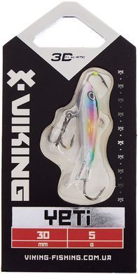 Балансир Viking Fishing Yeti Ice Jig 30mm 5.0g #16 European Values