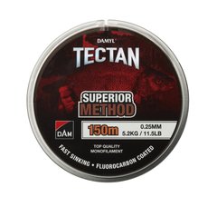 Волосінь DAM Damyl Tectan Superior FCC Method 150м 0.14мм 1.8кг (коричневий)
