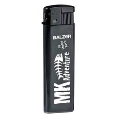 Зажигалка Balzer с логотипом MK Adventure (чёрная)
