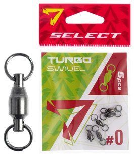 Вертлюжок Select Turbo Swivel #0 (5 шт/уп)