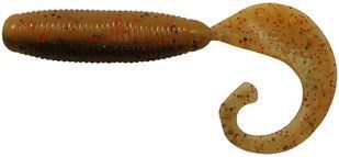 Силикон Reins Fat G-Tail Grub 3" B09 Smoke Mustard (10 шт/уп.)