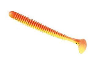 Силикон Nomura Gator (съедобный) 50мм 1гр. цвет-067 (red yellow glitter) 10шт