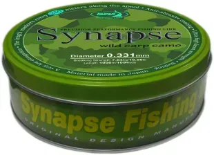 Леска Katran Synapse Wild Carp Camo 1000m (Dark Camo) 0.331mm 16.8lb