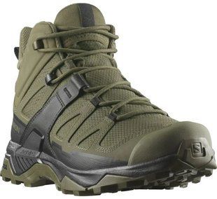 Ботинки Salomon X ULTRA Forces MID 10.5 Green Black