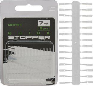 Стопоры для бойлов Brain Quick Stopper 7mm (3 шт/уп) SGXA-9012-7