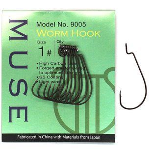 Офсетний гачок BKK Muse #1 (A-EW-9513)