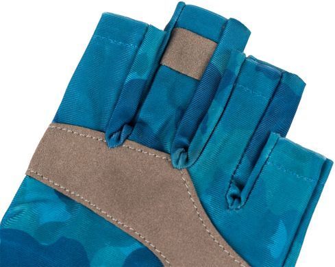 Перчатки Favorite Solar Fishing Gloves 5 Cut S/M ц:blue