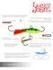 Балансир Lucky John CLASSIC 3 з тр. 30мм/36RT блістер
