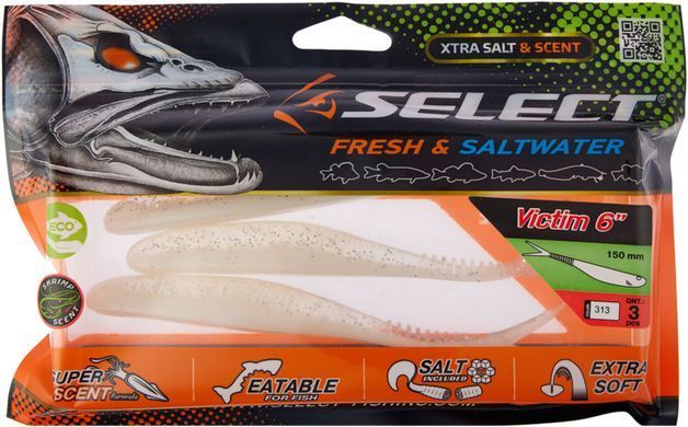 Силикон Select Victim V-Tail 6" #313 (3 шт/уп)