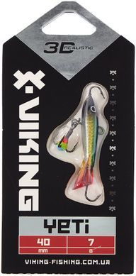 Балансир Viking Fishing Yeti Ice Jig 40mm 7.0g #02 Green Glam