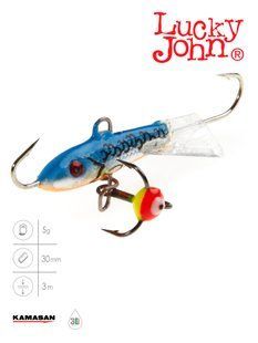 Балансир Lucky John CLASSIC 3 з тр. 30мм/45H блістер