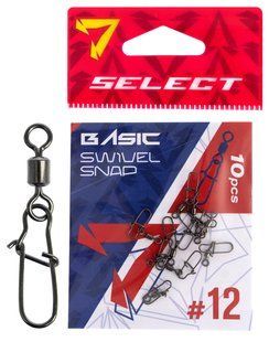 Вертлюжок с застежкой Select Basic Swivel Snap #12 (10 шт/уп)