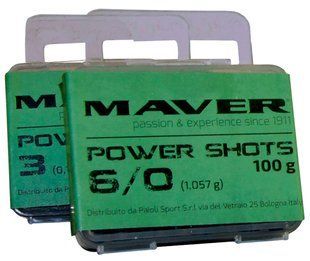 Набор грузил Maver Power Shots №3 / 0 (0.475g) 100g