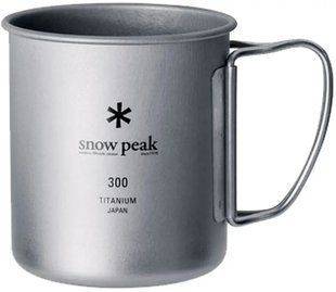 Кружка Snow Peak MG-142 Titanium Single Wall 300ml