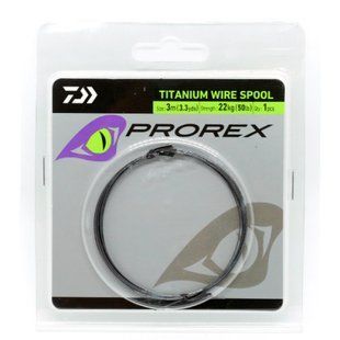 Повідковий матеріал Daiwa Prorex Titanium Wire Spool 3m 18kg