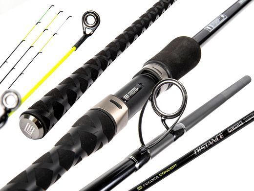 Вудилище фідер. Feeder Concept DISTANCE BLACK 100 100/4.20 (1х1,5oz;1x2oz;1x2,5oz)