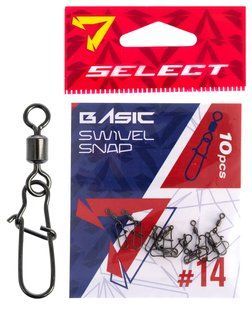 Вертлюжок с застежкой Select Basic Swivel Snap #14 (10 шт/уп)