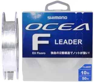 Флюорокарбон Shimano Ocea Leader EX Fluorocarbon 50m 0.169mm 4lb/1.8kg Clear