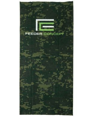 Шарф-защита лица/шеи/головы Feeder Concept BANDANA CAMO GREEN