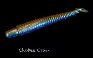 Силикон Lunker City Swimming Ribster 10/BG 4" #223
