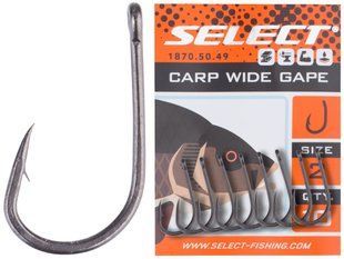 Крючок Select Carp Wide Gape #2 (10 шт / уп)