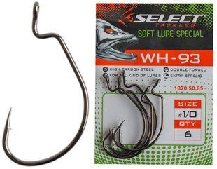 Гачок офсетний Select WH-93 2/0, 5 шт/уп